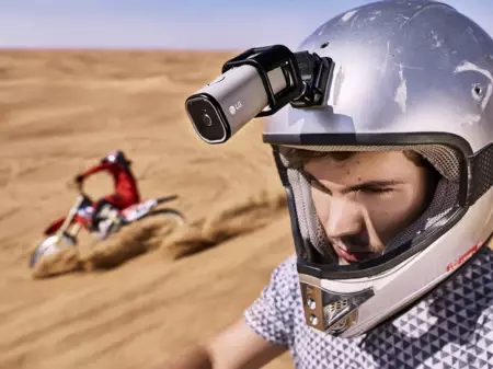 LG se mete en terreno GoPro, su LTE Action Camera retransmite en YouTube gracias a la conectividad 4G