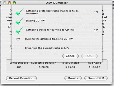 Elimina el DRM de iTunes con DRM Dumpster