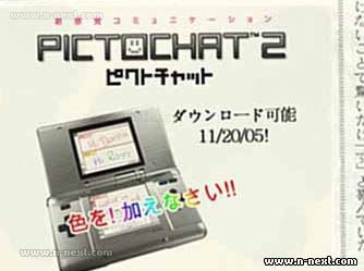 Rumores, Pictochat 2 para DS