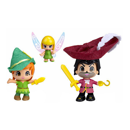 Eter Pan Garfio Y Campanilla Pinypon