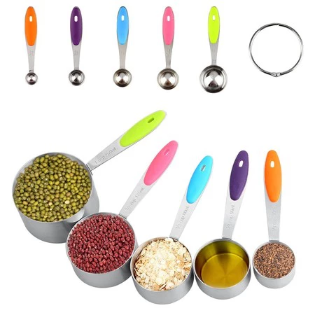 Oferta flash en set de 10 cucharas de medición para cocina Uten: cuestan 11,03 euros en Amazon hasta medianoche 