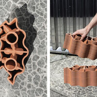 Bloc es un ladrillo que promete bajar la temperatura a su alrededor en casi 10 grados: su tecnología es la del botijo