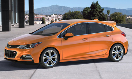 2017 Chevrolet Cruze 'hatchback' de 5 puertas, desvelado antes del Salón de Detroit