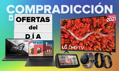 Chollos del día en Amazon: estrena el año ahorrando en smart TVs LG, Echo Show, portátiles ASUS o pulseras deportivas Fitbit