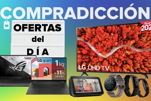 Chollos del día en Amazon: estrena el año ahorrando en smart TVs LG, Echo Show, portátiles ASUS o pulseras deportivas Fitbit