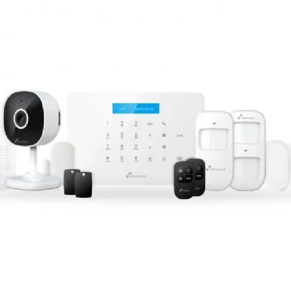 Nivian Sistema de Alarma Inalámbrica sin Cuotas + Cámara Interior