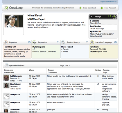 CrosLoop, ahora con funciones de red social