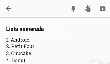 Google Keep para Android ya te permite crear listas numeradas, te explicamos cómo