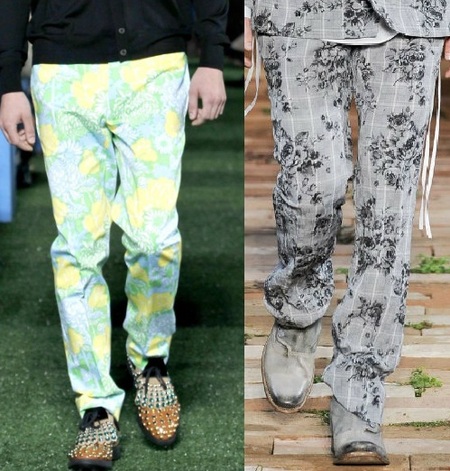 Pantalones estampados. ¿Te atreves con una de las tendencias de esta  Primavera-Verano 2012? (II)