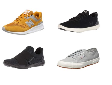 Chollos en tallas sueltas de zapatillas New Balance, Under Armour o Superga en Amazon