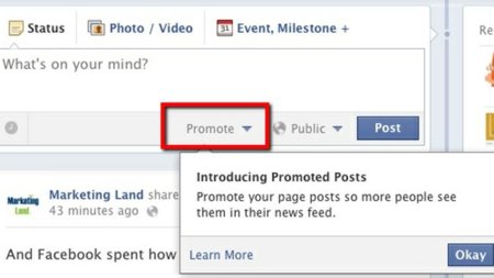 Llegan los post promocionados a las páginas de fans de Facebook