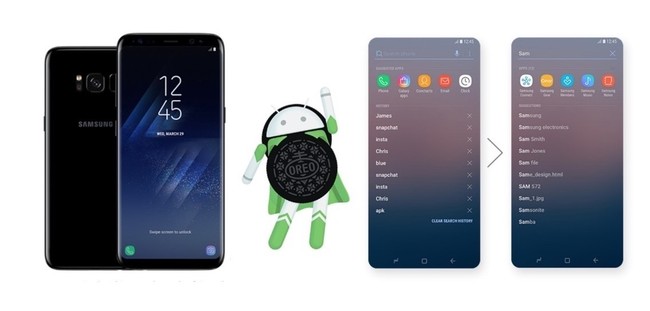 Samsung Galaxy S8 actualización Android Oreo