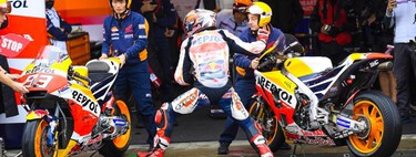 Carreras de MotoGP con paradas en boxes. Sería el último plan para defenderse de la aerodinámica cambiando de moto 