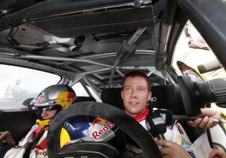 Sébastien Ogier tiene su premio después de Jordania