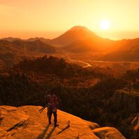 Juego de mundo abierto con temática japonesa y una impactante historia. Es mucho mejor que el uno