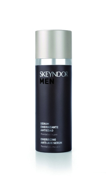 Probamos el Sérum Energizante Antiedad de Skeyndor Men. Alta Cosmética para revitalizar nuestra piel