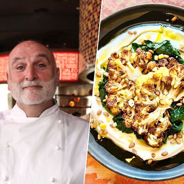 “Simple pero maravillosa”: la receta fácil de José Andrés para convertir la coliflor en la estrella de la cena 