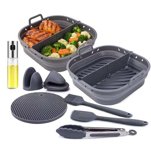 SANTMAR Set Utensilios para freidora de aire 5.5 litros