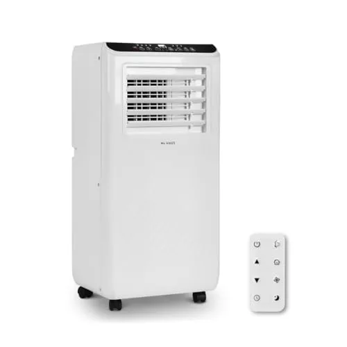 Mc HAUS ARTIC-100 - Aire Acondicionado Portátil 3 en 1: Frío, Ventilador y Deshumidificador, 7000 BTU/h, Mando a Distancia, Bajo Consumo, Ideal para el Hogar/Oficina