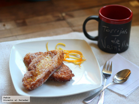Torrijas de vainilla. Receta de Semana Santa