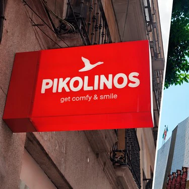 Contraste De Escaparates Pikolinos Y El Corte Ingles