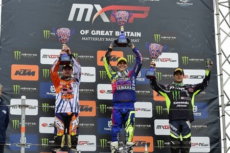Podio Mx2 Gran Bretana