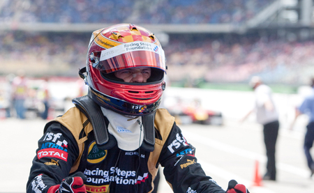 James Calado GP2 Hockenheim Victoria 2012