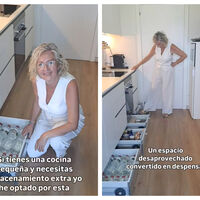 La ingeniosa solución para cocinas pequeñas, un almacenaje extra insospechado: "Me habéis hecho tantas preguntas" 