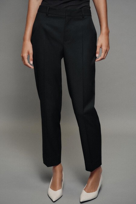 Pantalon Negro Zara