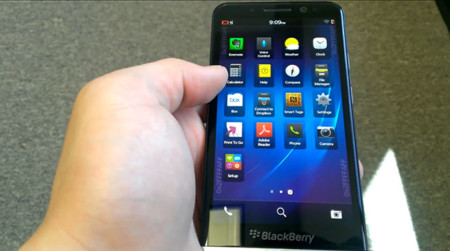 BlackBerry Z30 vuelve a aparecer en vídeo