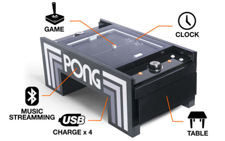 El legendario Pong de Atari regresa en forma de... ¿mesita para el café?