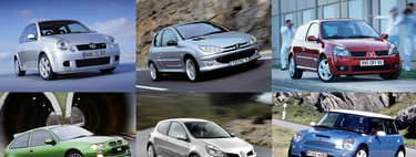 Los hot-hatch de los 2000, cada vez más potentes y más grandes
