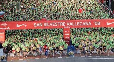 Correr una San Silvestre para acabar el año haciendo deporte