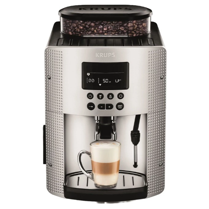Cafetera superautomática - Krups Essential EA815E70, 1450 W, 15 bar
