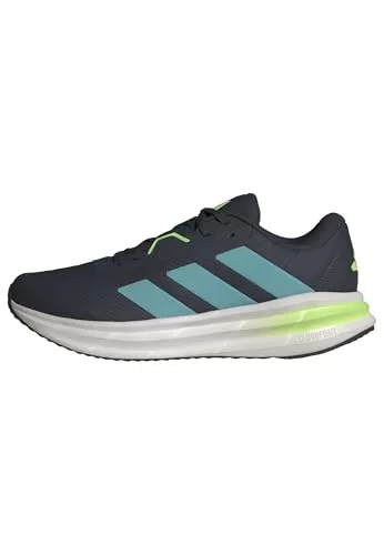 adidas Galaxy 7 Running Shoes, Zapatillas Hombre, Aurora Ink Mint Ton Lime Burst, 40 EU