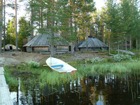 Dormir en ... una cabaña sami en Laponia