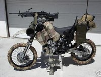 La moto militar