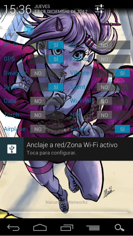Android como conector USB WiFI