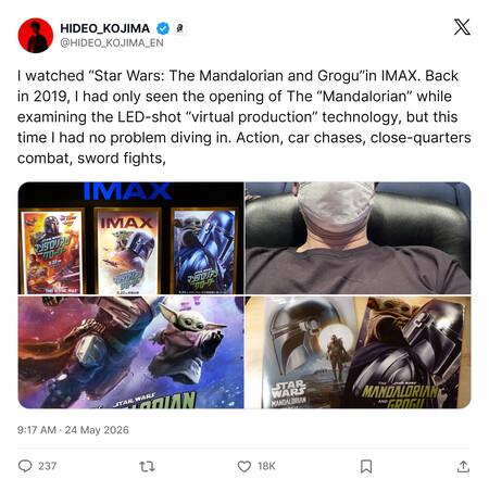 The Mandalorian And Grogu Star Wars Kojima
