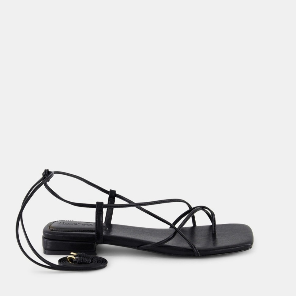 Tintoretto - Sandalias planas de mujer con tiras.