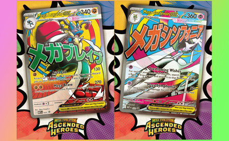 Pokemon Tcg Mega Evolution Ascended Heroes Premium Poster Collection Mega Lucario Mega Gardevoir
