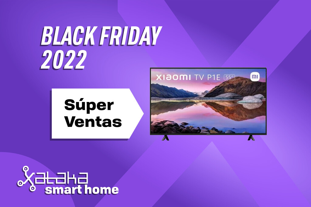 Quedan muy pocas unidades para conseguir la Xiaomi TV P1E de 55” por el Black Friday: con HDR10 y Android TV por menos de 330 euros ¡Un chollo!