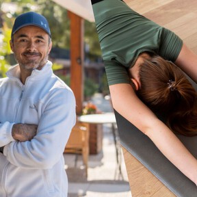 Edwar Alzate, monitor de Pilates: "La gente mayor pierde tanta capacidad de rotación que giran todo el cuerpo para mirar a un lado" 