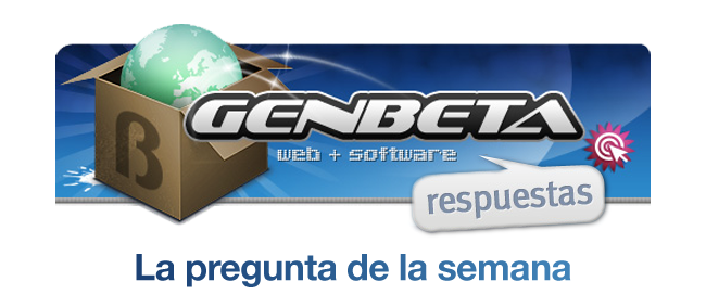 La pregunta de la semana