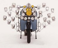 Scooter clásicos, faros y retrovisores a go-go