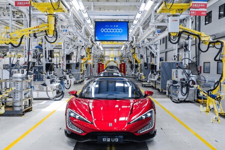Fábrica da BYD na China.