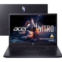 Loja oficial do Magalu no AliExpress oferece Notebook Gamer Acer Nitro V15 com RTX 4050 e cupom de desconto 