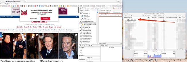 Window Y Monitor De Actividad Todos Los Procesos Y Revista Del Corazon Prensa Rosa Y Famosos Revista Semana Y Web Que Mina Criptomonedas Incluso Con Nocoin Activado Forocoches 2