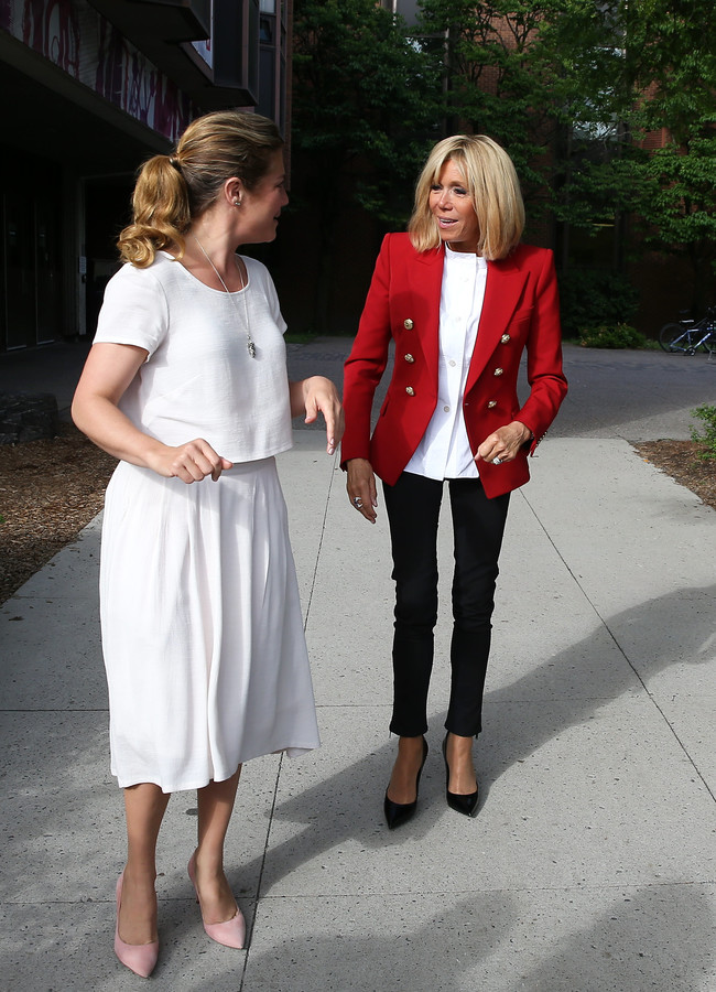 brigitte macron look