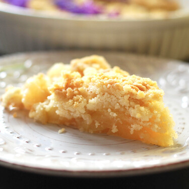 Crumble de manzana o apple crumble: receta fácil del rey de los postres británicos